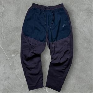 Nike Brown Taper Leg Polyester Tech Sweatpants